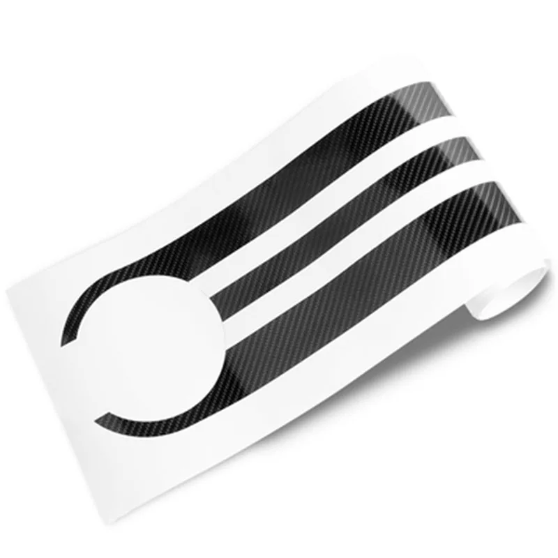 

5D Carbon Pattern Decorative Strip 140*12CM For BMW 1 3 4 5 7 Engine Cover Decoration Sticker Auto Accessories Car Stickers