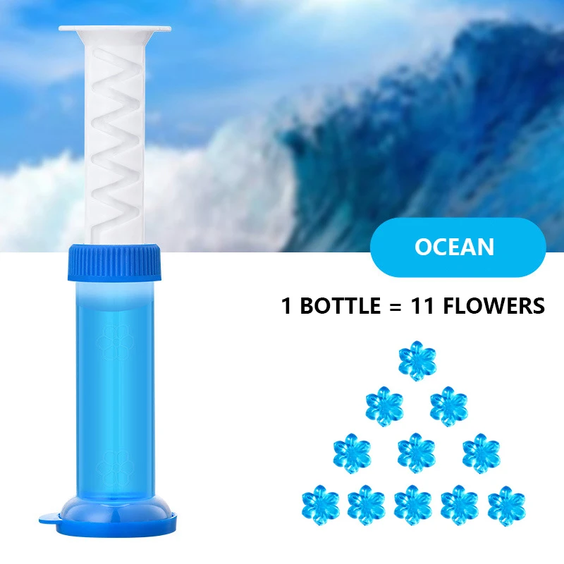 

1 PC Flower Aromatic Toilet Gel Deodorant Cleaner Fragrance Remove Odors And Leave No Traces Toilet Cleaner Air Fresheners TSLM1