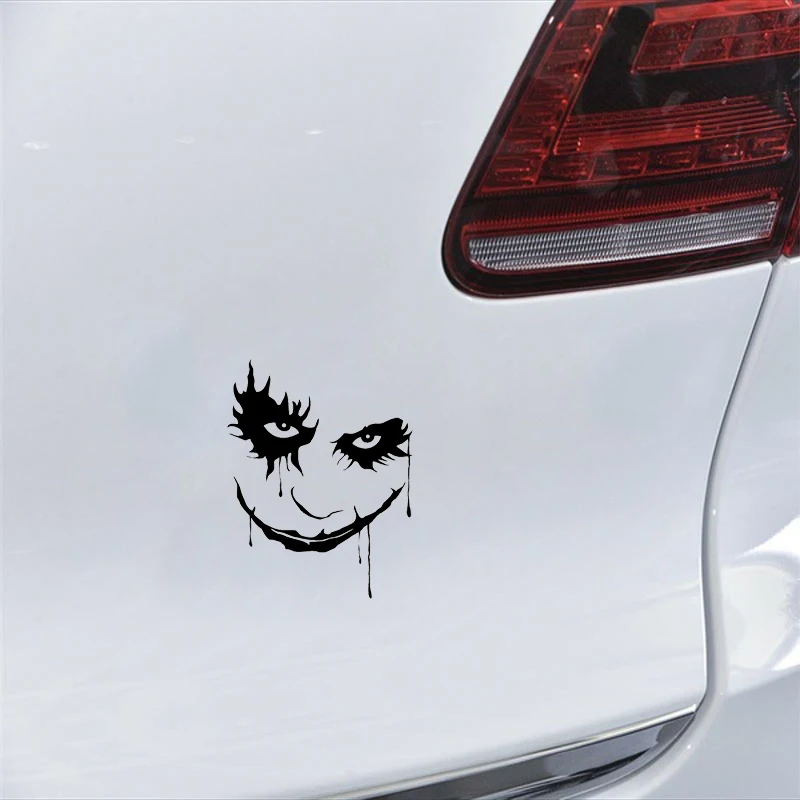 Прохладный Графика в стиле Джокер наклейки для автомобиля Jdm стайлинга