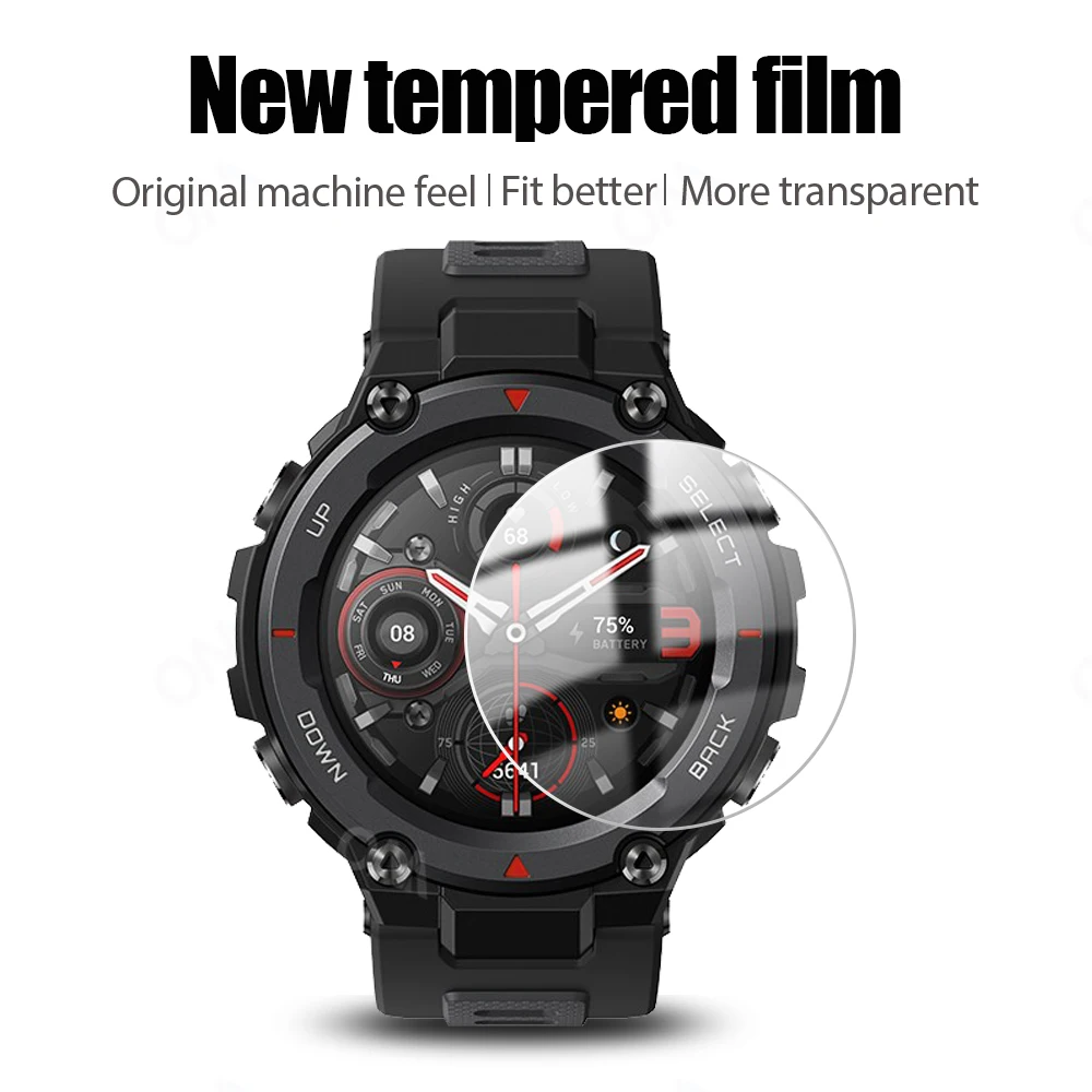 Защитная пленка из закаленного стекла для Huami Amazfit T Rex 2 Pro защита экрана
