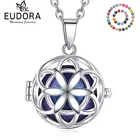 Юдора гармония мяч 18 мм Цветок клетка кулон ожерелье Ангел звонящий бола де Grossesse модные ювелирные изделия для беременных женщин подарок