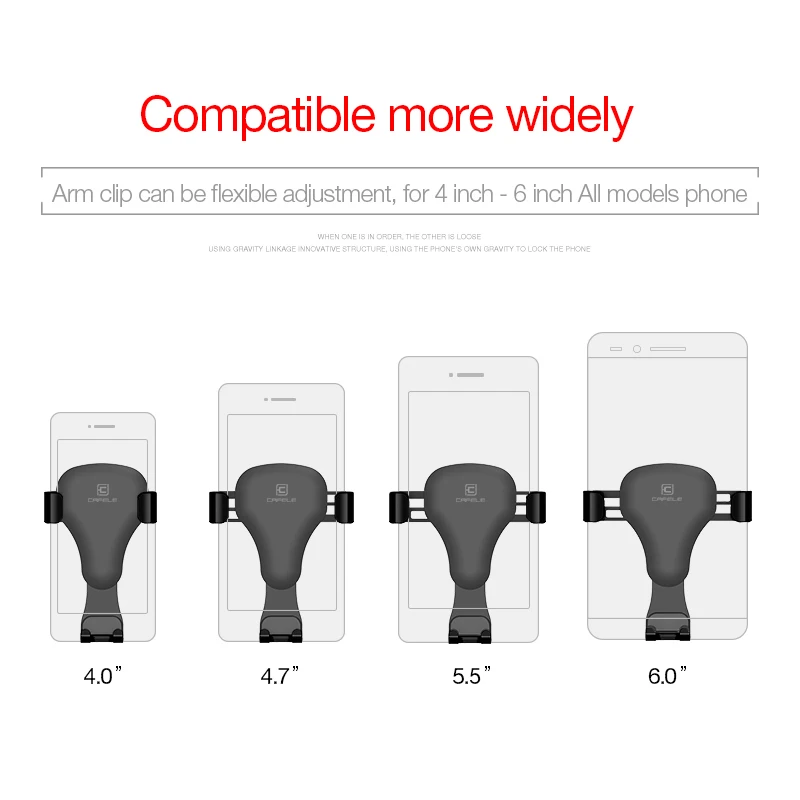 Автомобильный держатель для телефона CAFELE вращающийся на 360 градусов с креплением