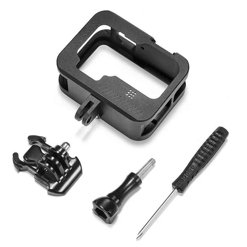 

Алюминиевая защитная рамка для GoPro Hero 9, Черный Защитный чехол для GoPro Hero 9, аксессуары для спортивной экшн-камеры