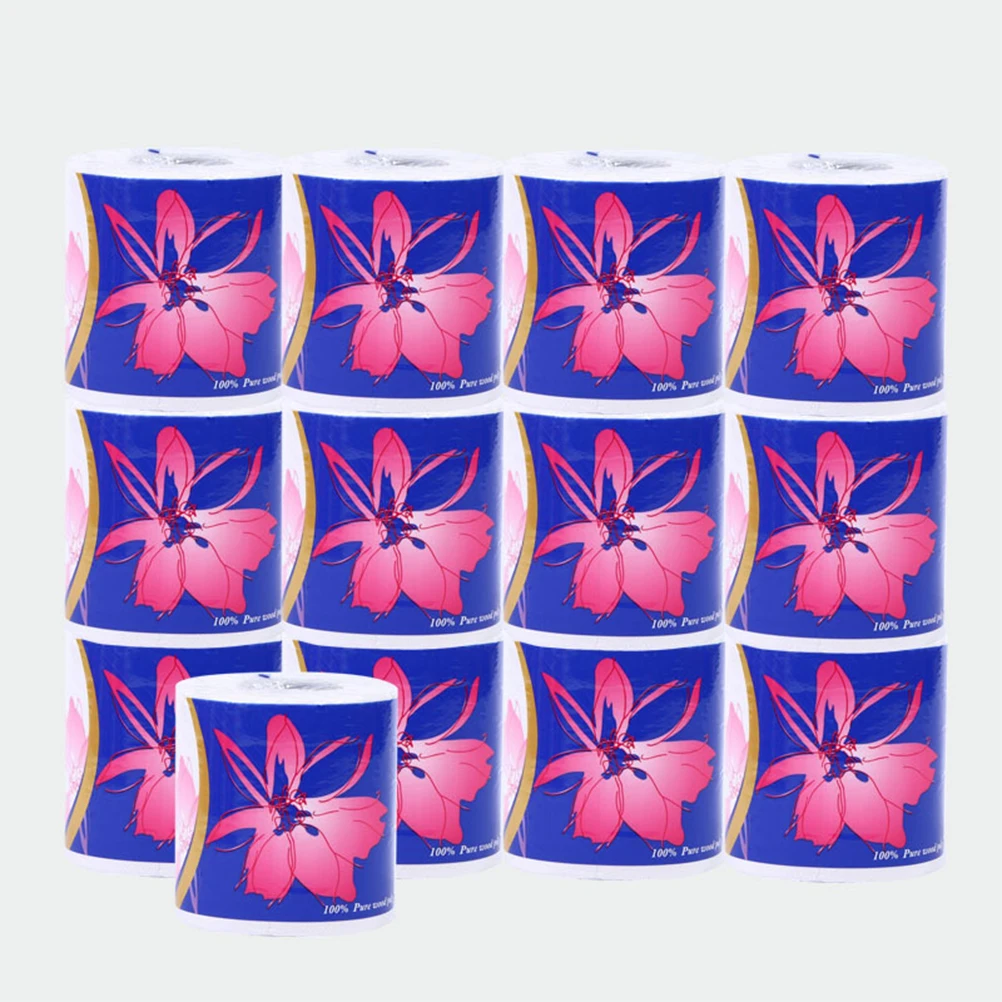 10 рулонов трехслойная туалетная бумага для домашней ванной рулон туалетной