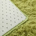 Ковер из искусственного меха, бежевый, нескользящий, подходит для гостиной и спальни, ковер, домашний текстиль