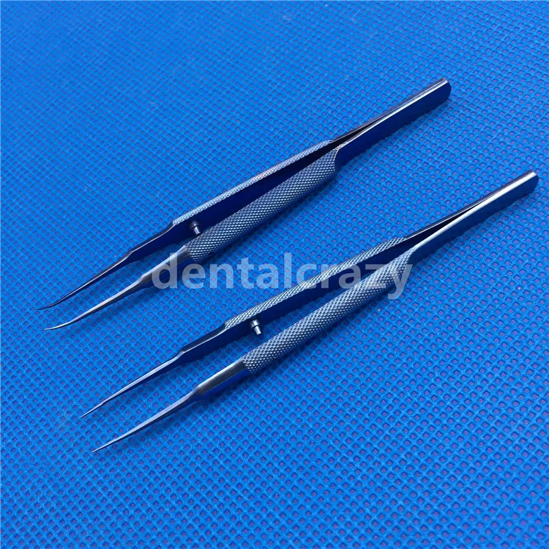 Новый 11 см титановый пинцет микрохирургические хирургические