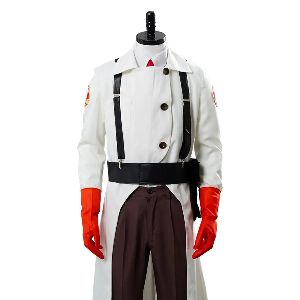 Костюм для косплея Team Fortress 2 Medic карнавальные костюмы взрослых и мужчин на