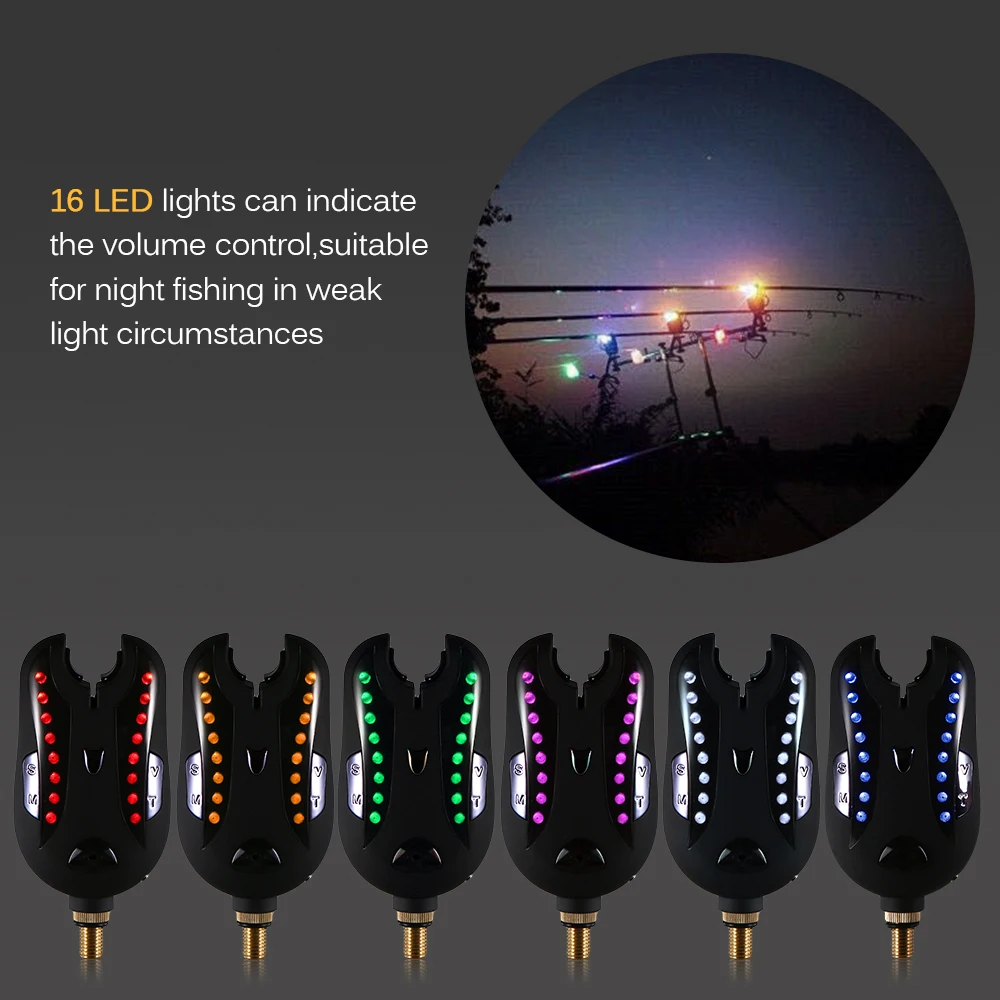 Lixada набор сигнализаций для ловли рыбы беспроводной цифровой рыболовный приемник