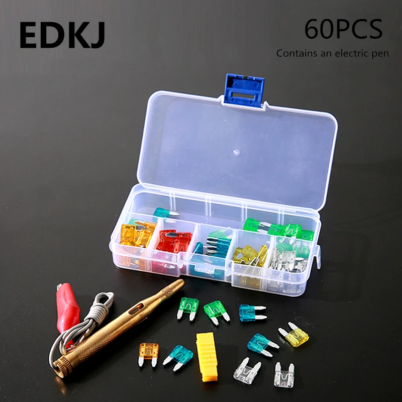 60 шт./коробка автомобильная лента-предохранитель | Обустройство дома