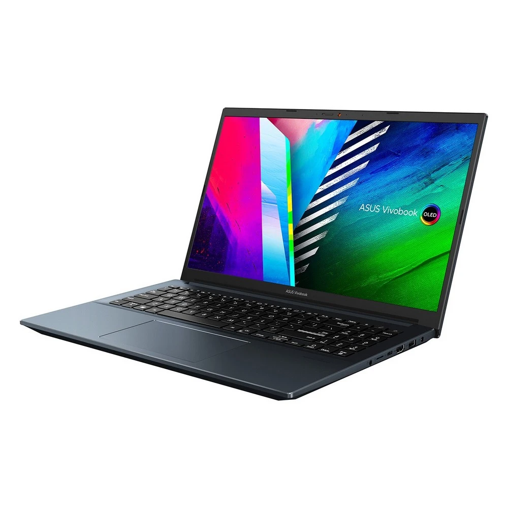 Ноутбук 15.6" OLED FHD Asus K3500PH-L1067 blue (Core i5 11300H/16Gb/512Gb SSD/1650 4Gb/DOS) (90NB0UV2-M01730) - купить по