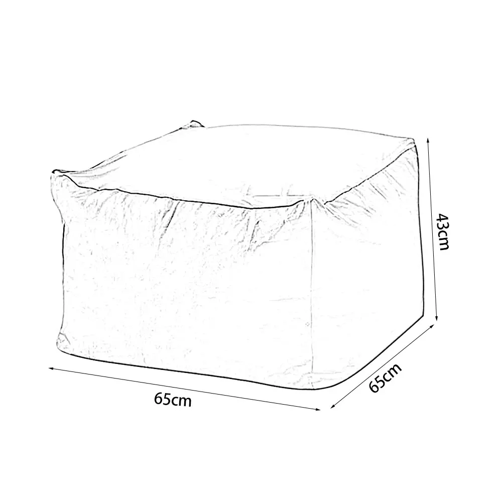 Чехлы для диванов Lazy Bean Bag стулья без наполнителя из льняной ткани сиденье пуф