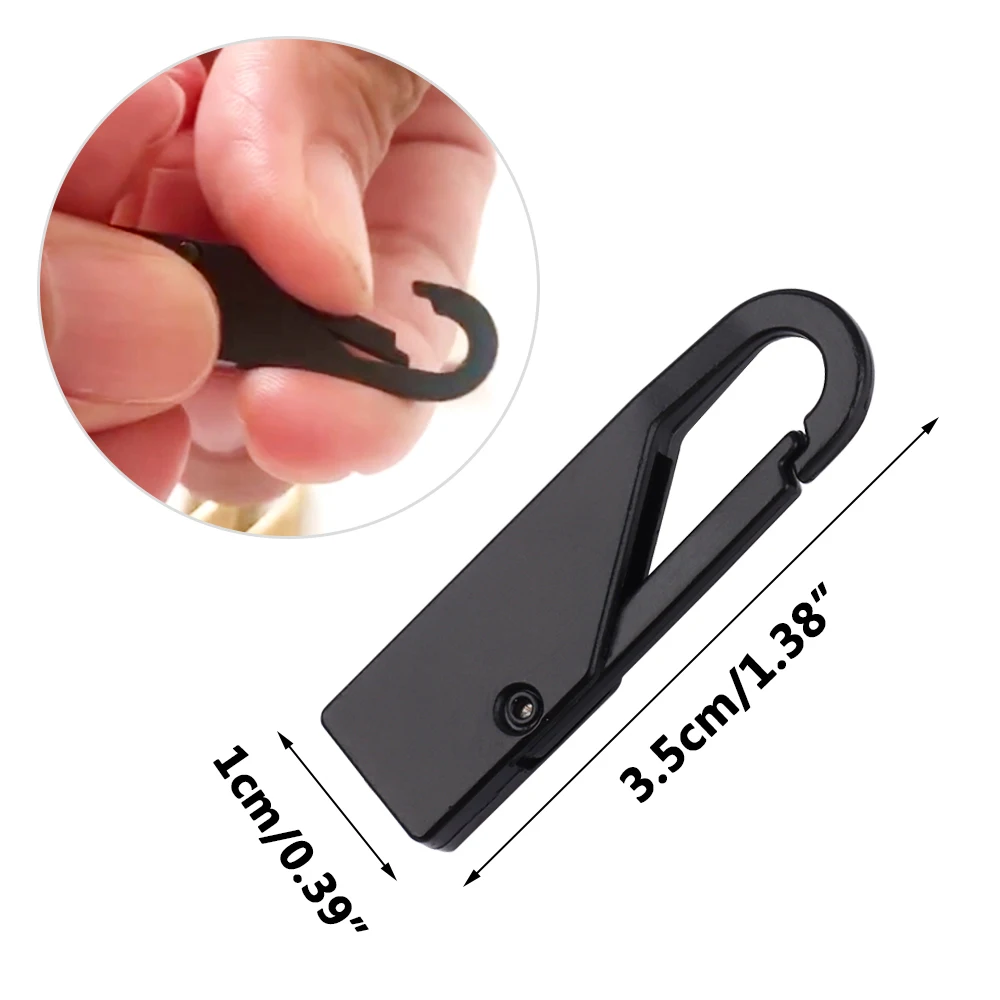 

2pcs Fashion Metal zipper repair kits Zippers lightning zippers puller for Zipper Slider DIY Sewing Craft sewing Kits Metal Zip