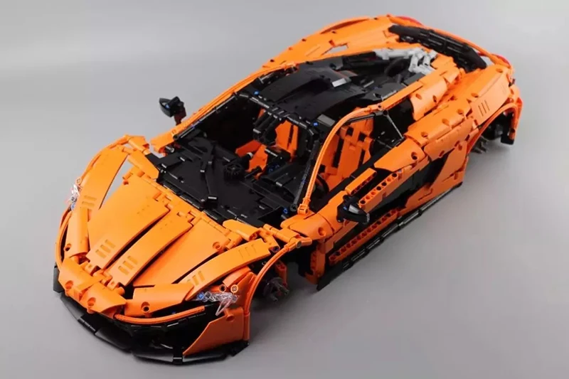 DHL 13090 Technic Car MOC-16915 McLaren P1 функция двигателя автомобильный набор строительных блоков Кирпичи 20087 детская Рождественская игрушка