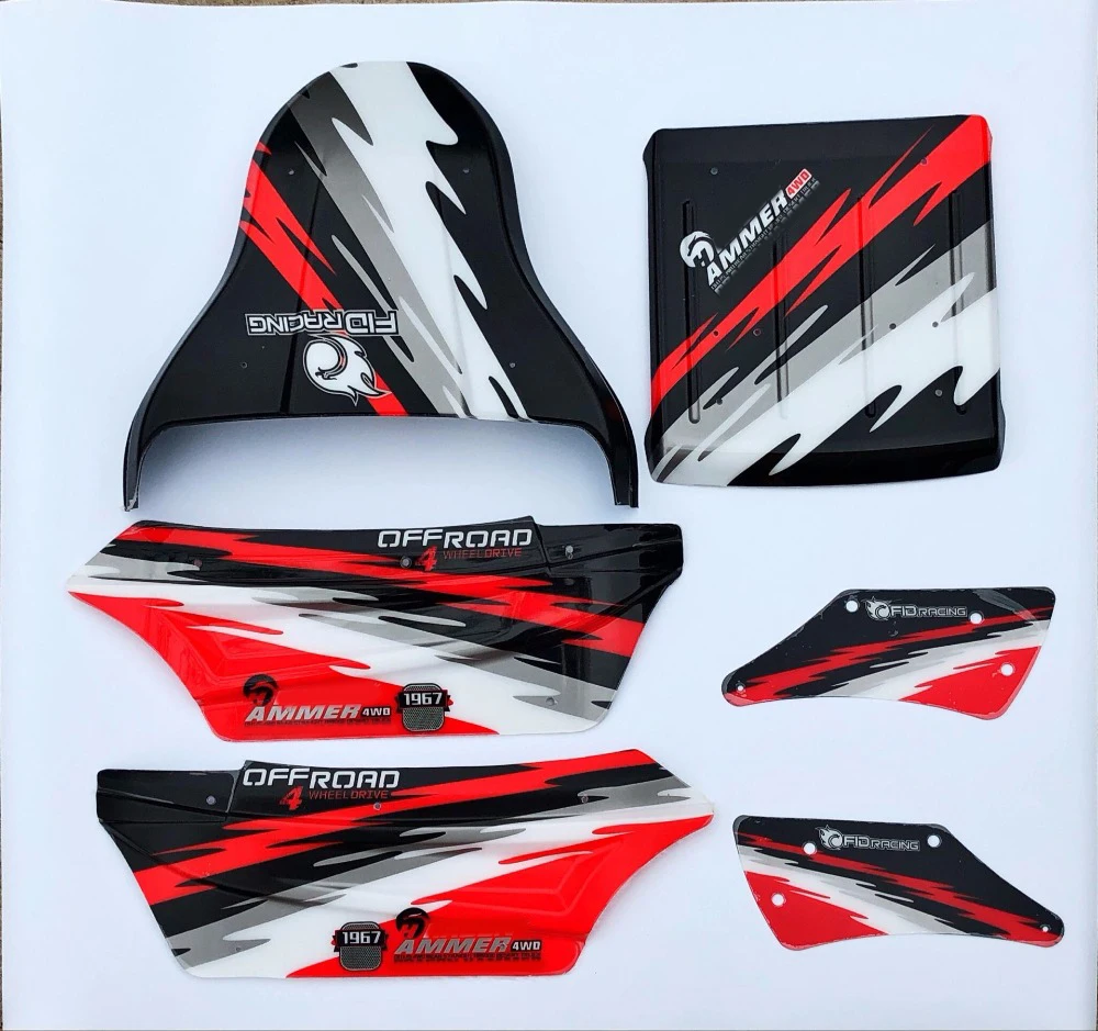 МР гоночный цветной Окрашенный корпус для FIDdragon hammerV2|Детали и аксессуары| |