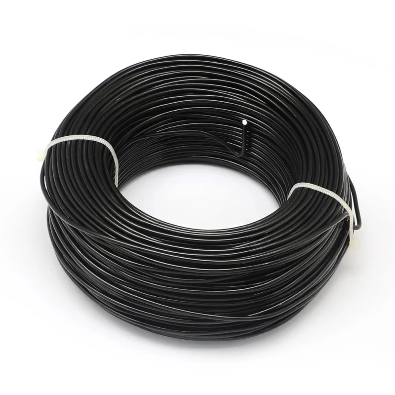 Black 500g 0,6/1,2/1,5/2,0/3,0 мм алюминиевая проволока DIY компоненты ювелирных изделий Аксессуары Поиск делая ожерелья Браслеты Ремесла поставок - Цвет: Black