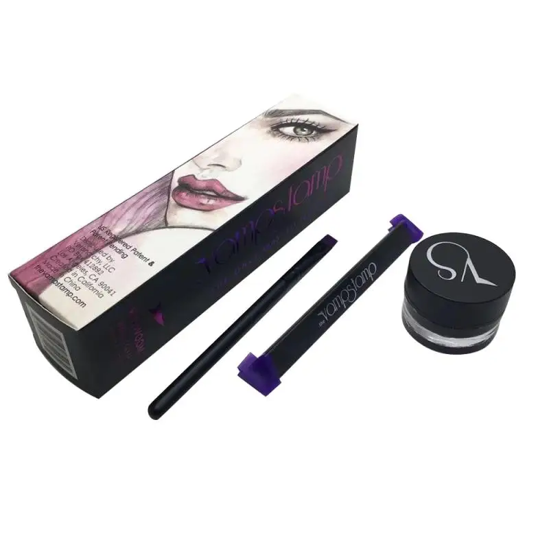 3 шт./компл. Идеальный подводка для глаз печать штемпели легко носить жидкая