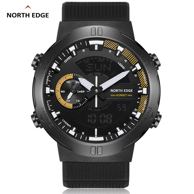 NORTH EDGE 2022 HORNET мужские цифровые часы для бега спортивные военные армейские