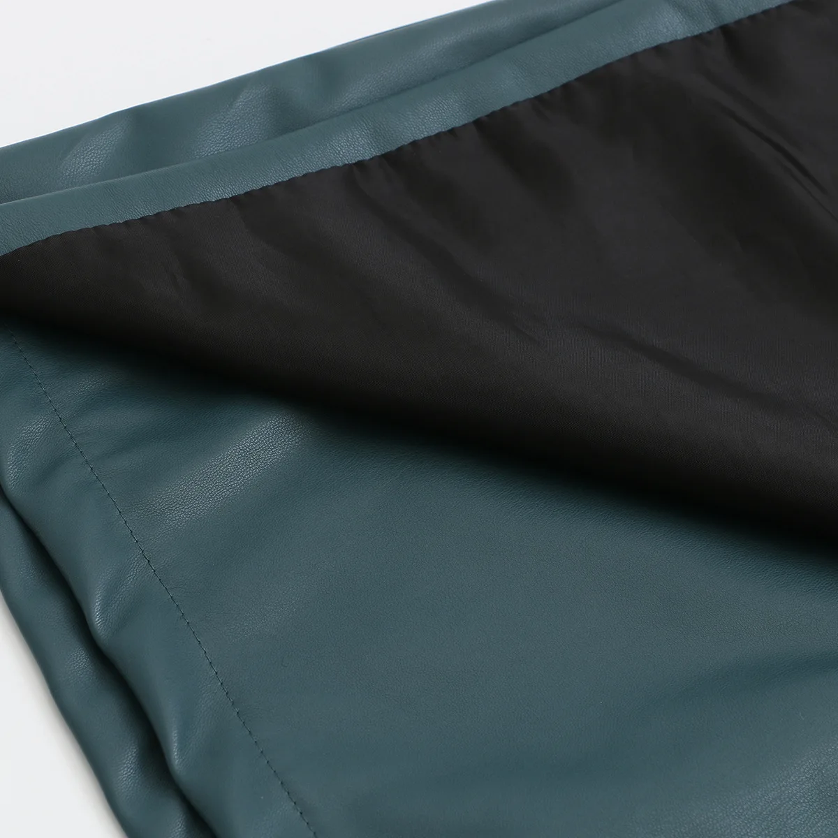 

Spring/Autumn Women Leather Skirt Oversize 2021 Fashion Casual Clothes Bottom Asymmetrical Length A Line Skirts