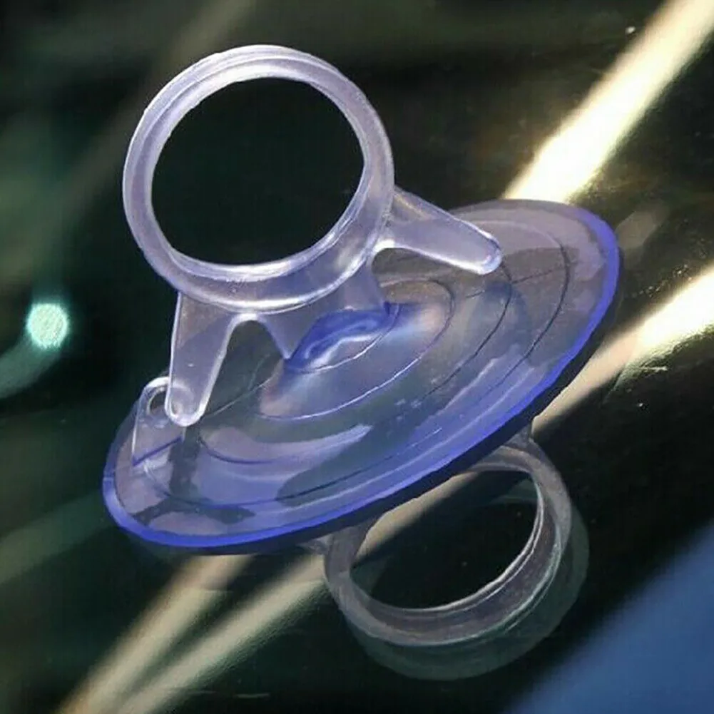 

Sunshade Hooks Plastic Suction Cup Rubber Sturdy Accessories Car Clear