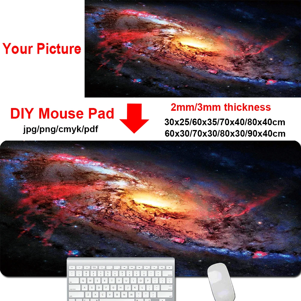 900x400x2 мм 3 4 XXL DIY Аниме Коврик для мыши пейзаж Большой XL сексуальный геймер Игровой