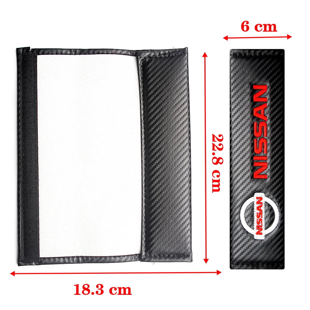 Накладки на ремень безопасности автомобиля защитные накладки плечо для Nissan Qashqai