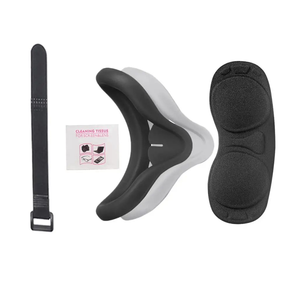 

VR Lens Lightweight Durable Anti Scratch Black Protective Cover Full Case Soft Easy Clean Portable Dustproof For Oculus Quest