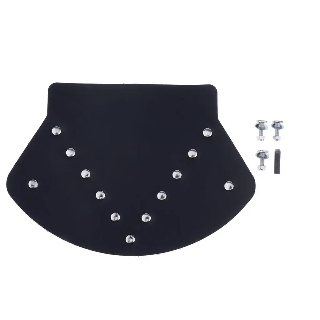 

Motorcycle Rear Fender Mud Flap Mudguard Black Universal for Harley