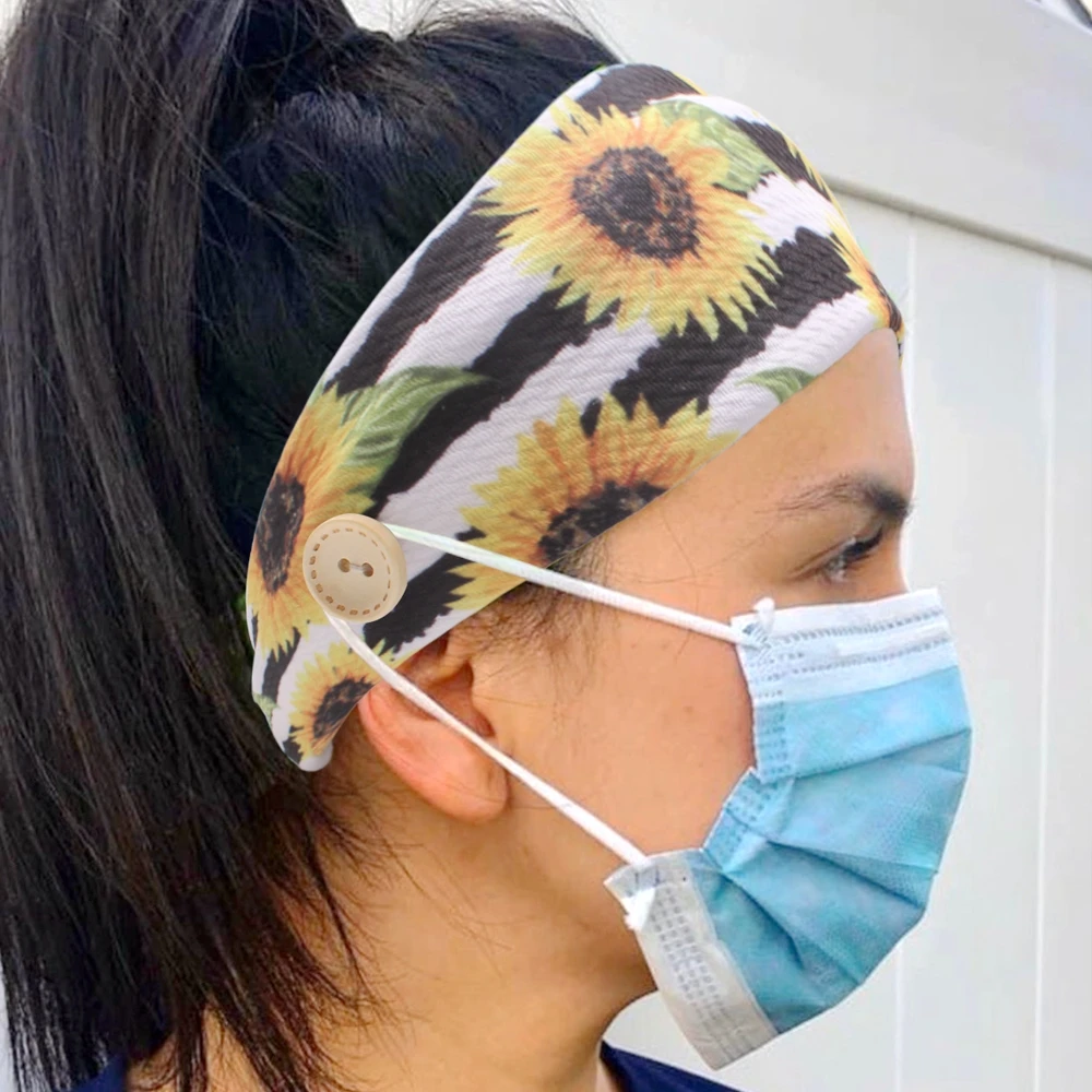 Женский мужской головной убор с пуговицами 2020 модный держатель для медсестры