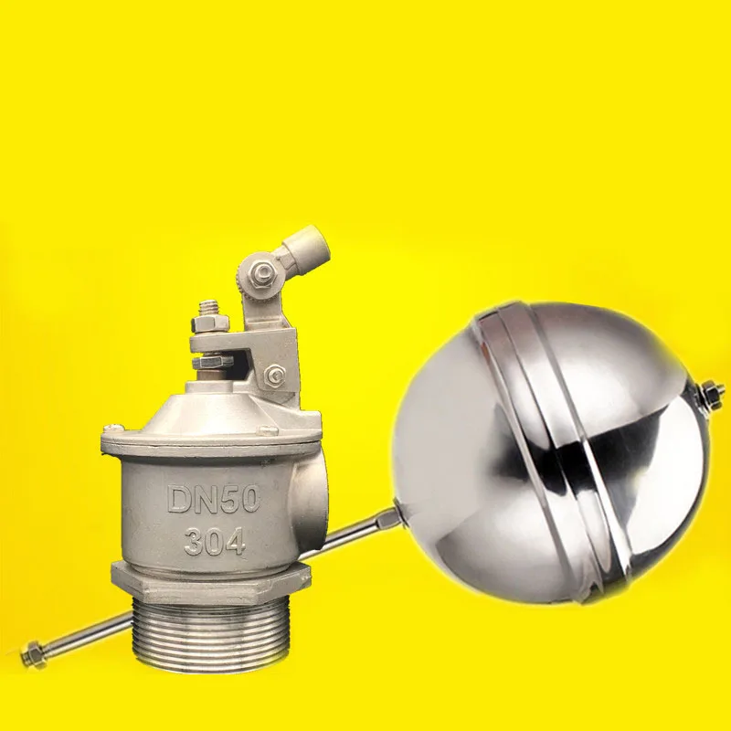 DN50 большой поток воды башня поплавковый клапан нержавеющая сталь 304 тепловой