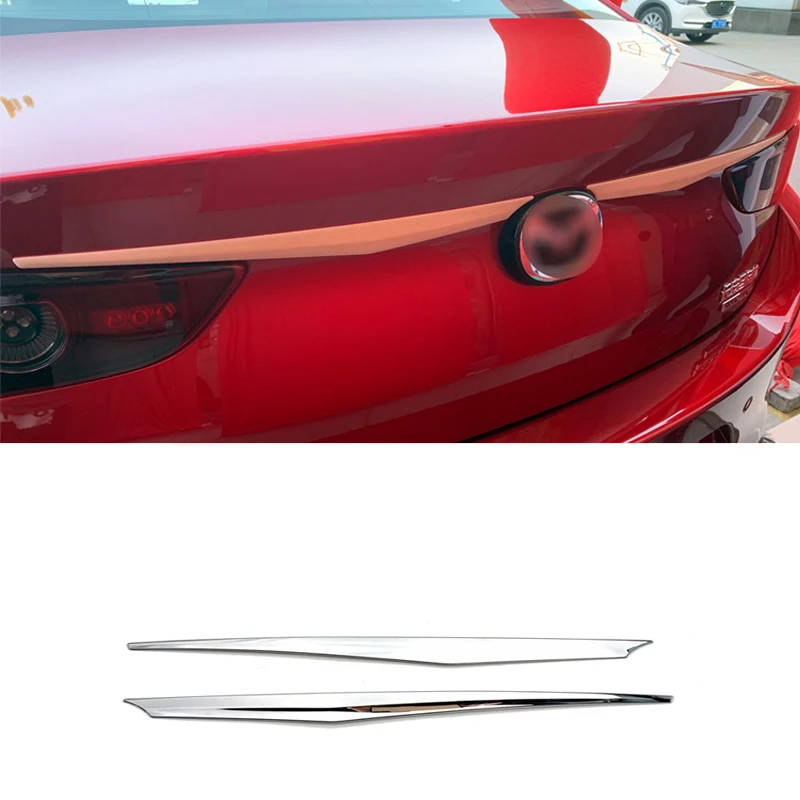 Хромированная Задняя Крышка багажника из АБС пластика декоративная отделка для