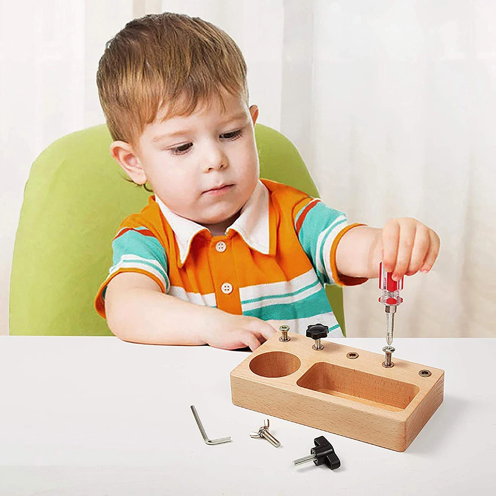 

Screw Driver Board Basic Skills Early Learning Kids Toys Gifts for Kid