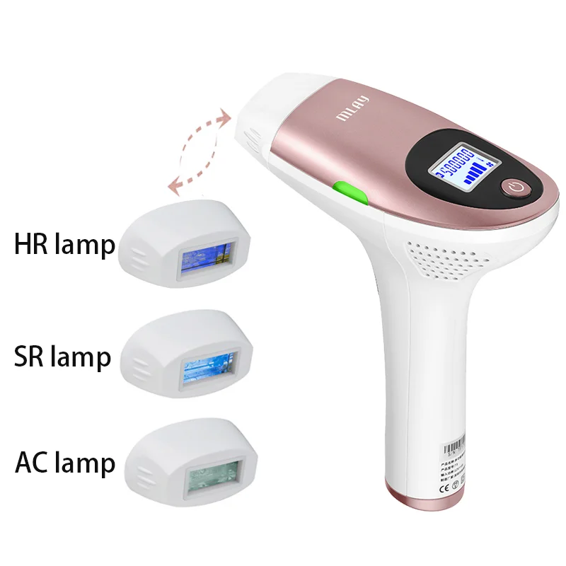 

T3 2021 NEW IPL Hair removal Epilator a Laser Permanent Hair Removal Machine Electric depilador a laser 500000 Flashes