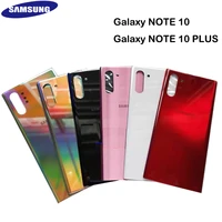original samsung galaxy note 10 n9700 battery back case cover for note10 plus n9760 glass door housing replacement part tools