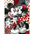 Disney полные алмазные картины с Микки Маусом мышь Diy Бриллиантовая украшающая картина для украшения подарок для семьи орнамент