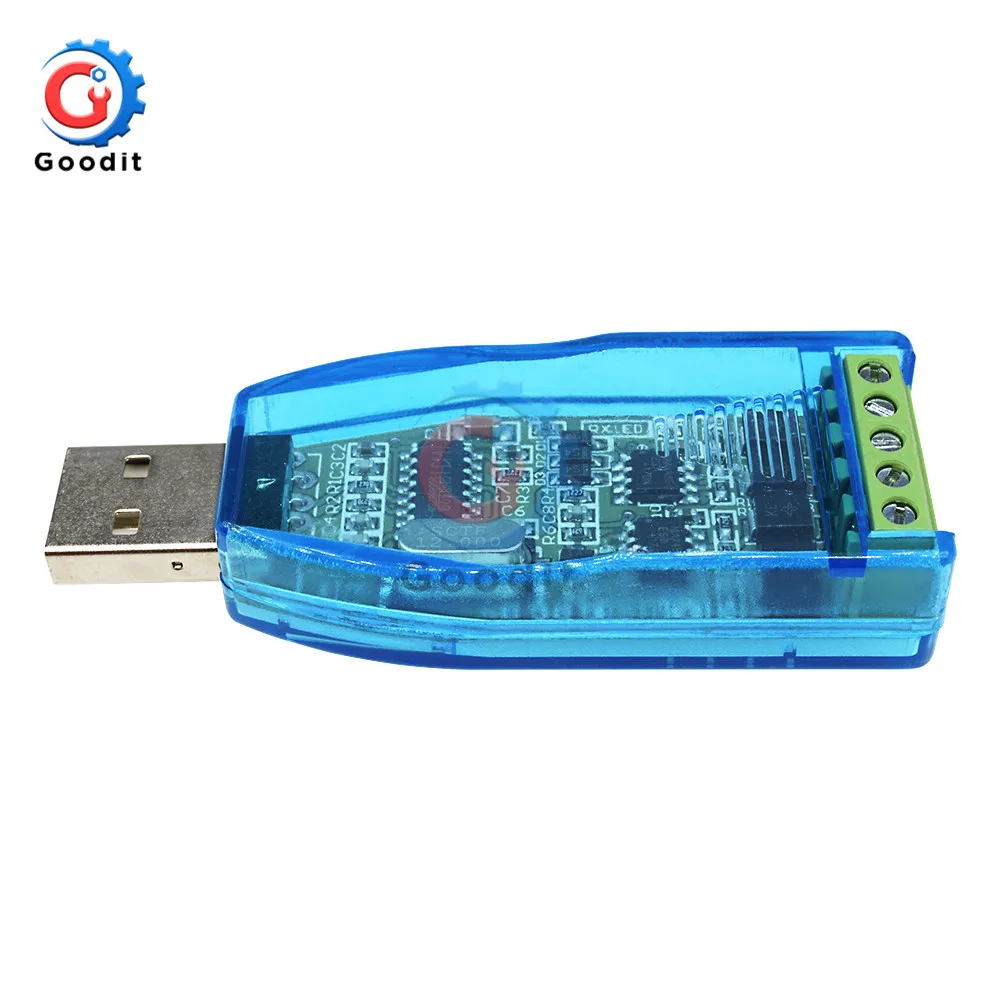 Промышленный преобразователь USB в RS485/422 CH340 RS485 с защитой от обновления |