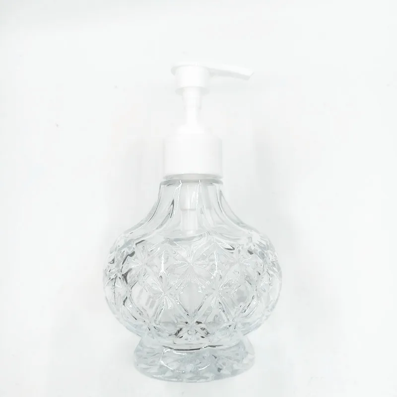 Новый год 1 шт. стекло для мытья рук жидкость розлива отель мыло диспенсер