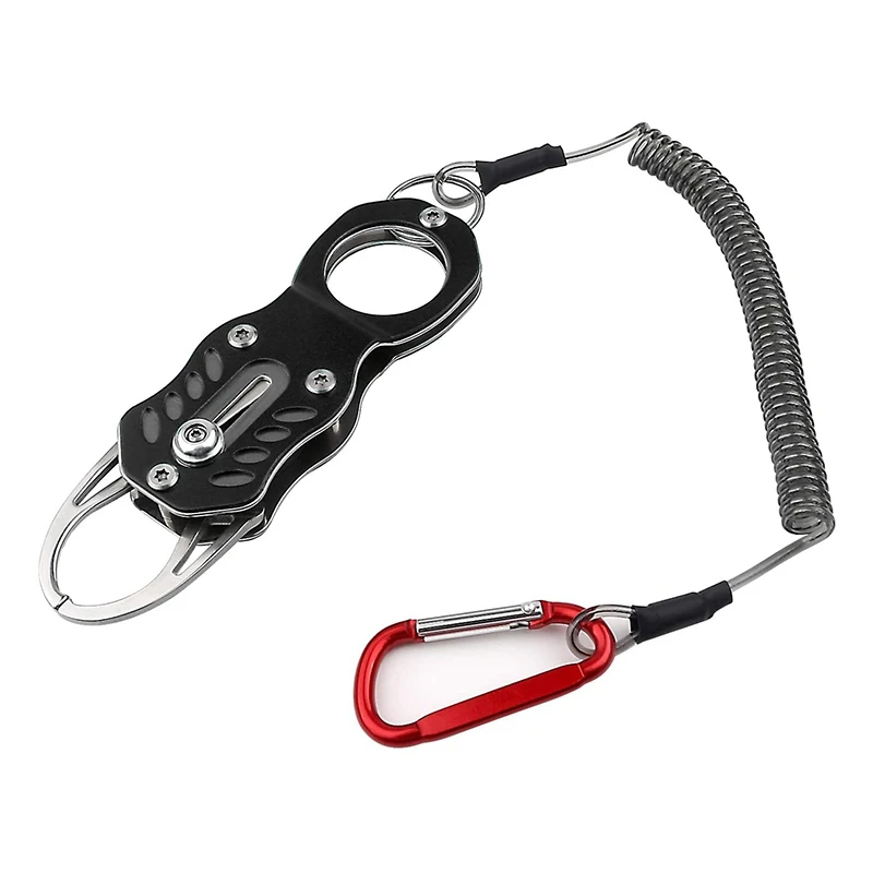 

Рыболовный держатель, рыболовный зажим для губ для соленой и пресной воды, рыболовные плоскогубцы, мини-контроллер для рыбы, рыболовное сна...