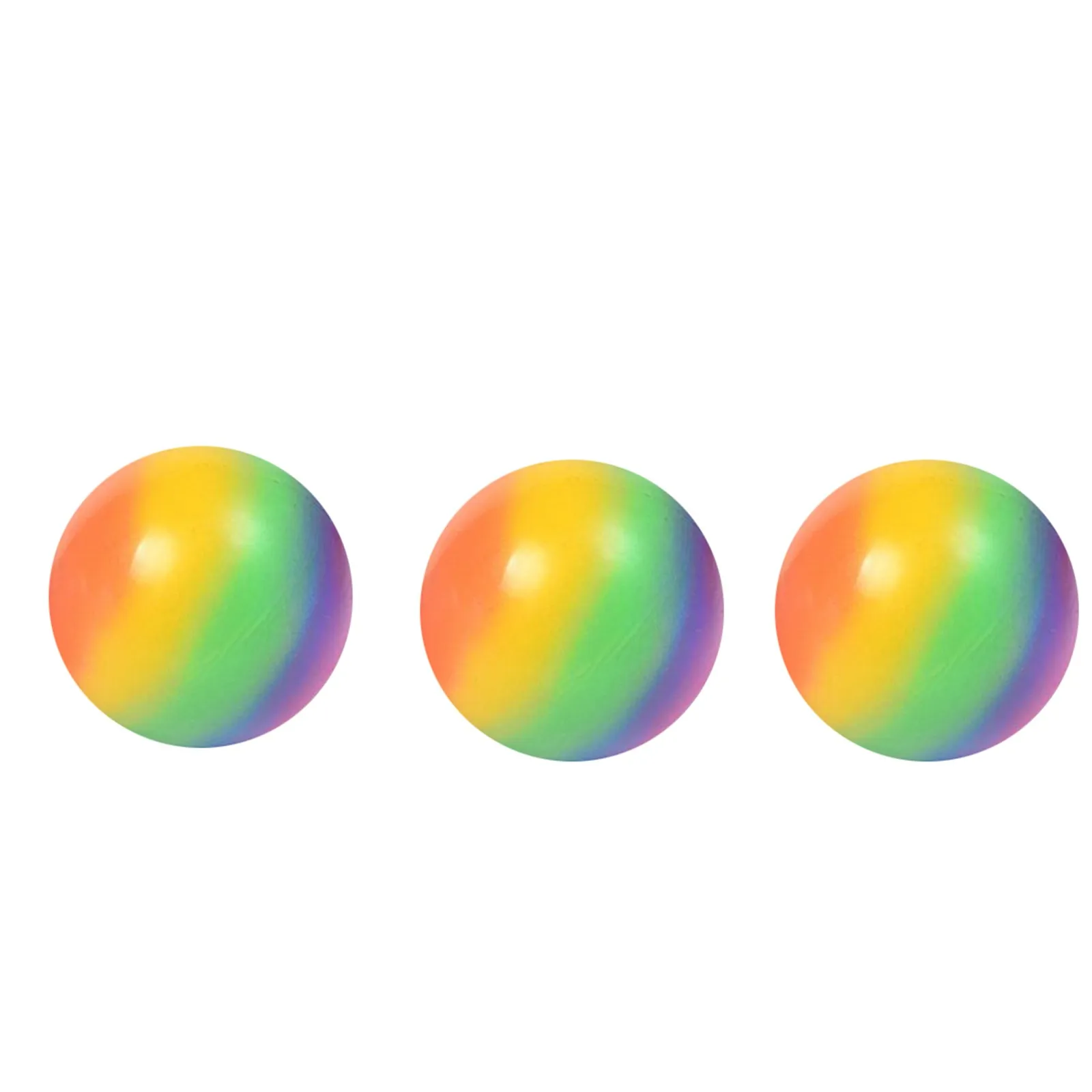 

3PC Colorful Vent Ball Decompression Toy Men And Women Slow Rising Decompression Toy Simulation Squeeze Toy Kids Toys
