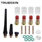 23 шт., газовые линзы TIG для сварочных фонарь WP17 WP18 WP26