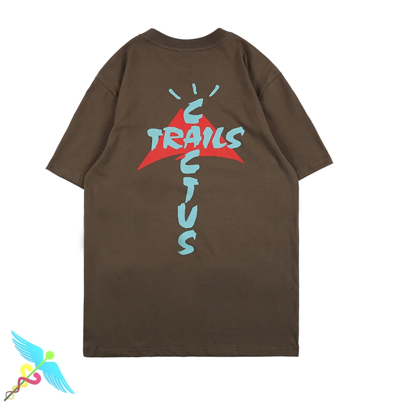 

Travis Scott TRAILS T-Shirt Men Women High Quality Fashion Casual Cool Print Oversized O-Neck Couple Clothes Tshirt Harajuku