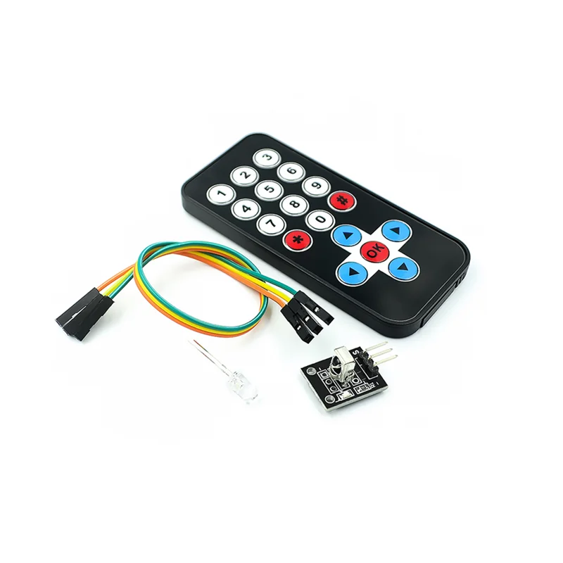 Комплект беспроводного инфракрасного пульта дистанционного управления Черный