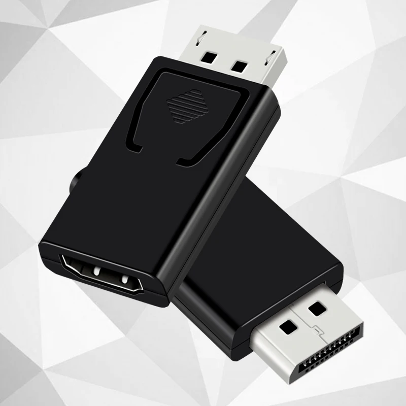 Порт дисплея DP папа к HDMI Женский конвертер кабель адаптер видео аудио разъем для