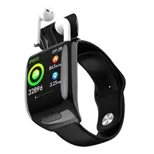 G36 Смарт-часы 2021 Bluetooth наушники 2 в 1 BT 5 0 для мужчин женщин вызова Siri ритм сердца крови Давление