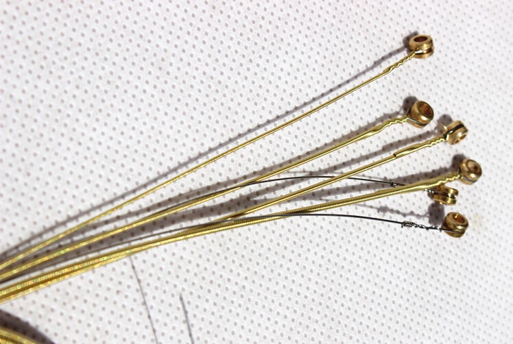 Бесплатная доставка 200 компл./лот цветные Струны для акустической гитары