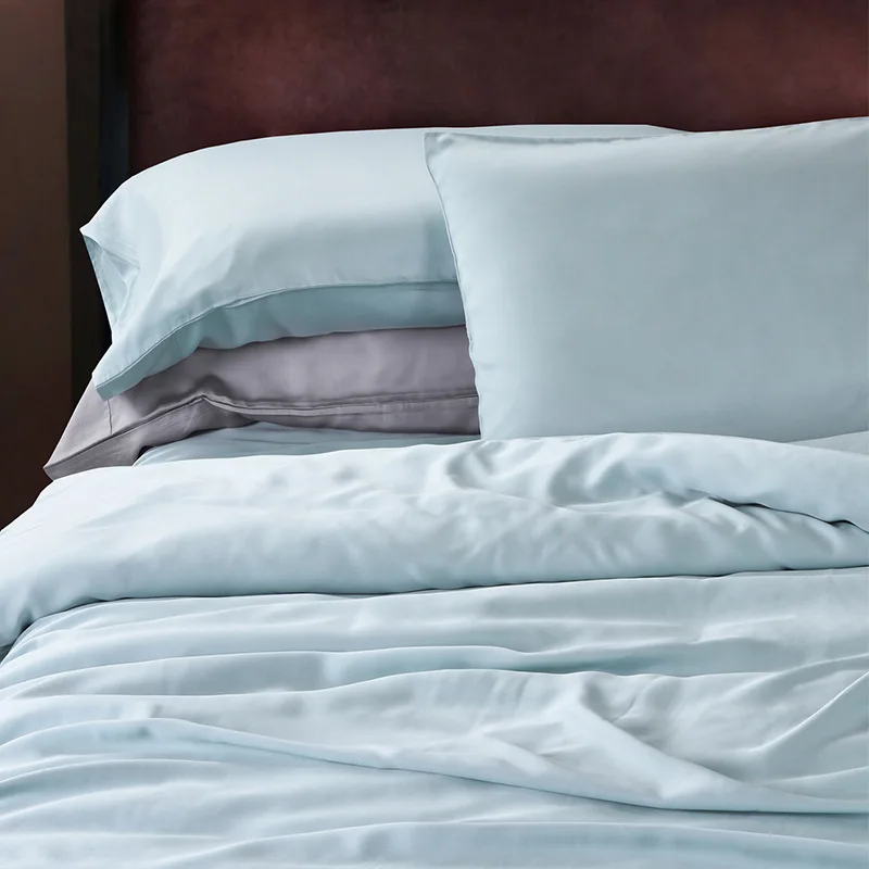 60 тенсель набор из четырех предметов натурального шелка мягкая на ощупь подушка