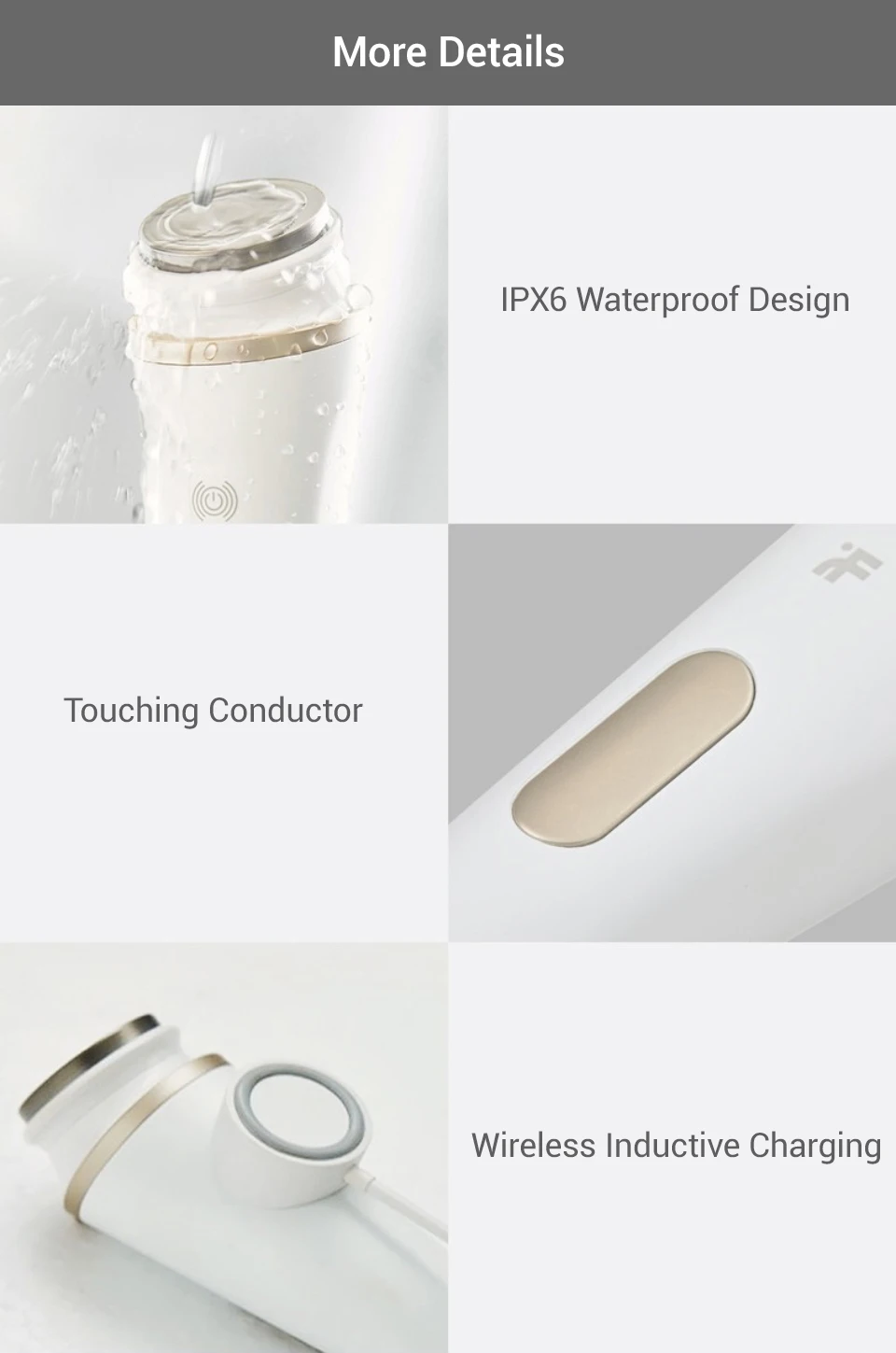 Xiaomi Mijia inFace электронный звуковой Очищающий Инструмент для массажа лица Уход за кожей для очистки масла грязи макияж массажер