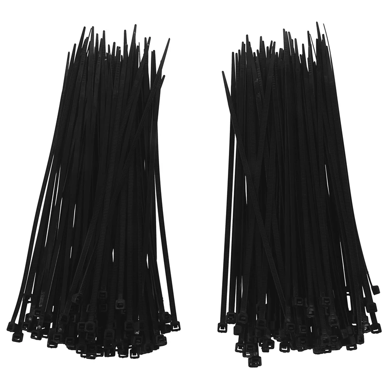 

Cable Ties Cable Tie Wraps/Zip Ties - Black 200mm x m 300pcs