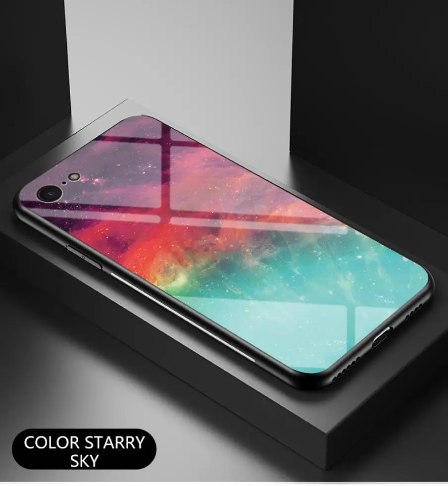 Для Apple iPhone Se 2020 11 Pro XS Max X 8 7 6S 6 Plus 5S 5 тонкий чехол для телефона из закаленного