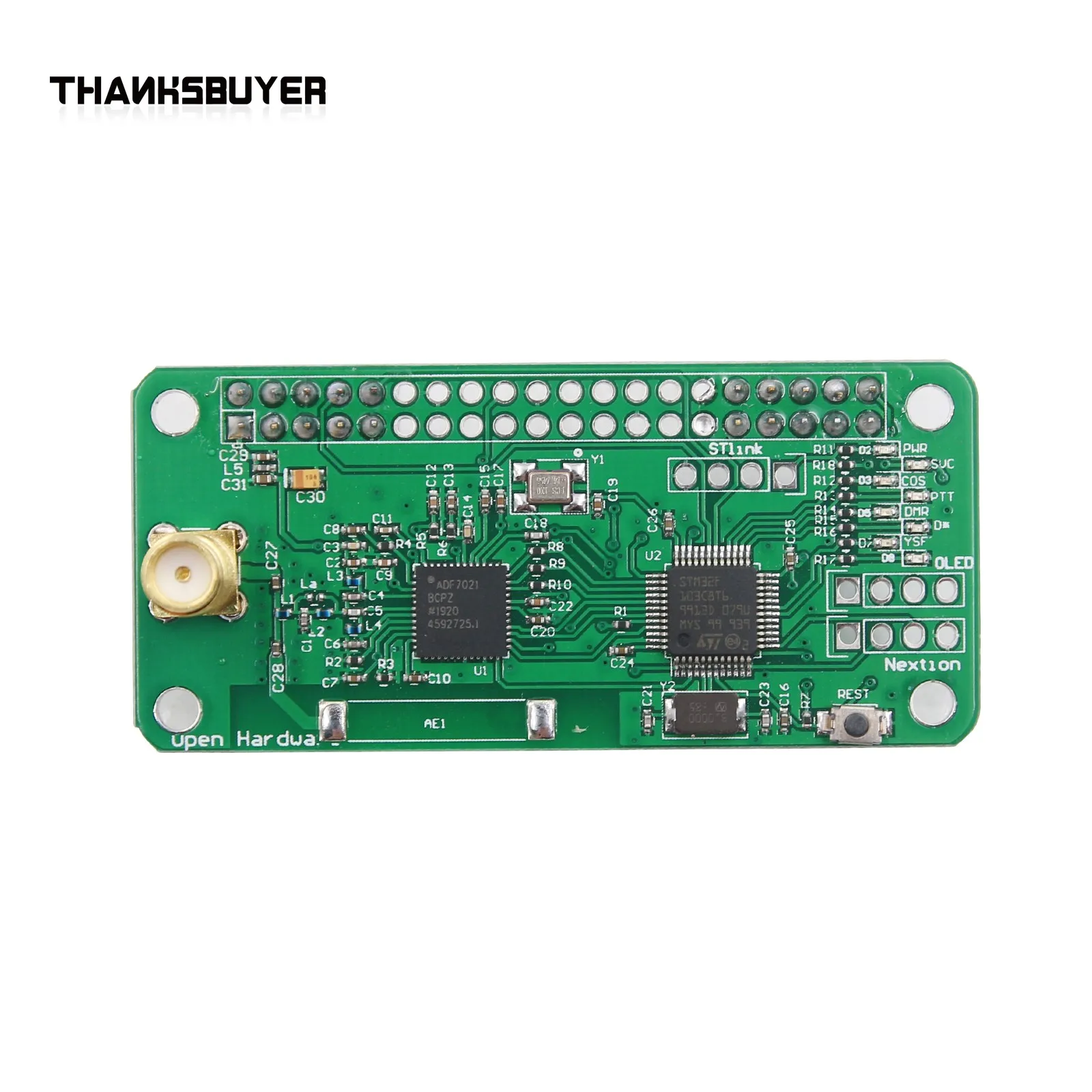 Модуль точки доступа и антенна 2020 мм DVM с поддержкой P25 DMR YSF для раций Raspberry pi новый