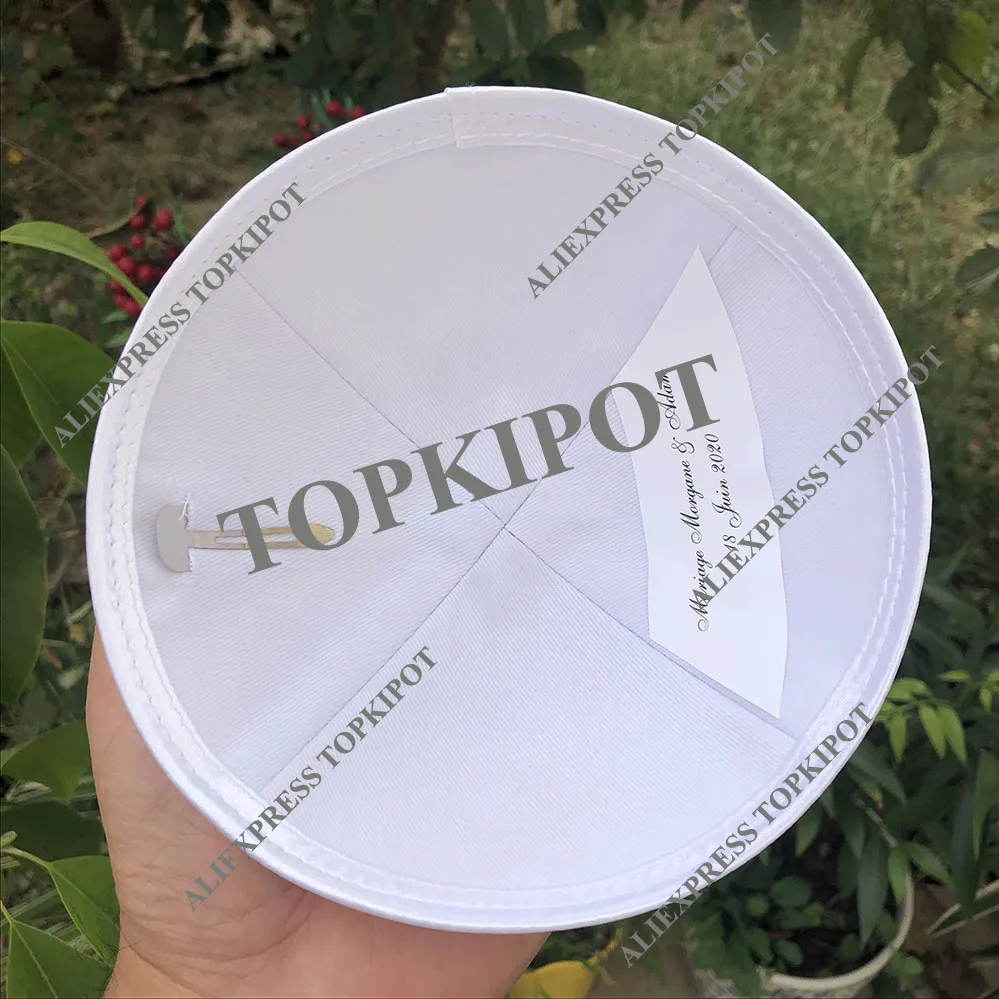 Белый бархатный кипот, кепка KIPPAH, YARMULKES, CIPA, Jean C